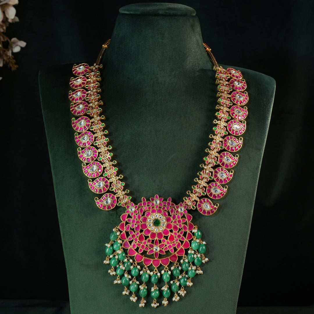 Kundan Mango Necklace