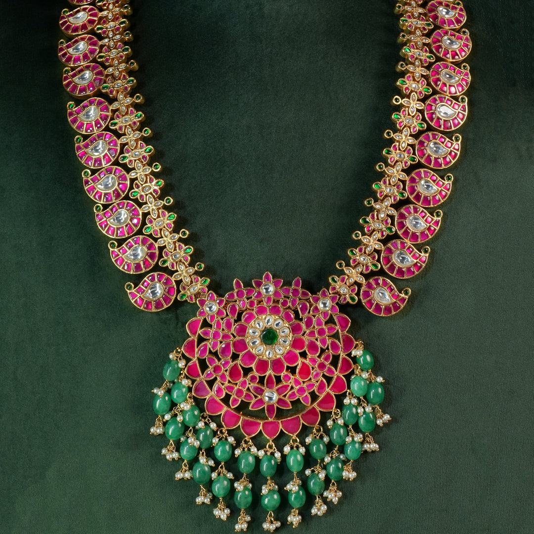 Kundan Mango Necklace