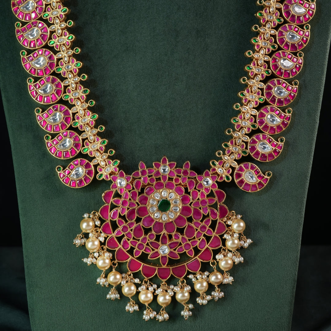 Kundan Mango Necklace