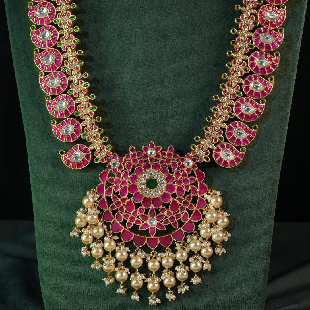 Kundan Mango Necklace