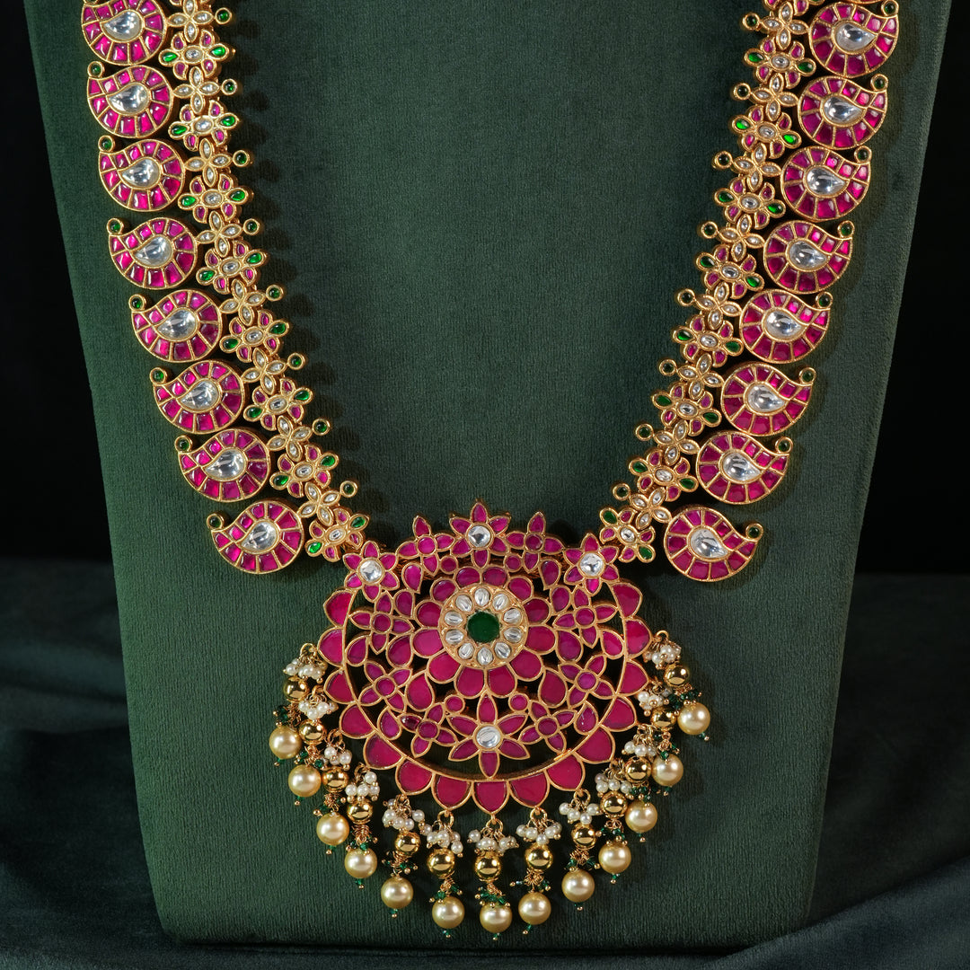Kundan Mango Necklace