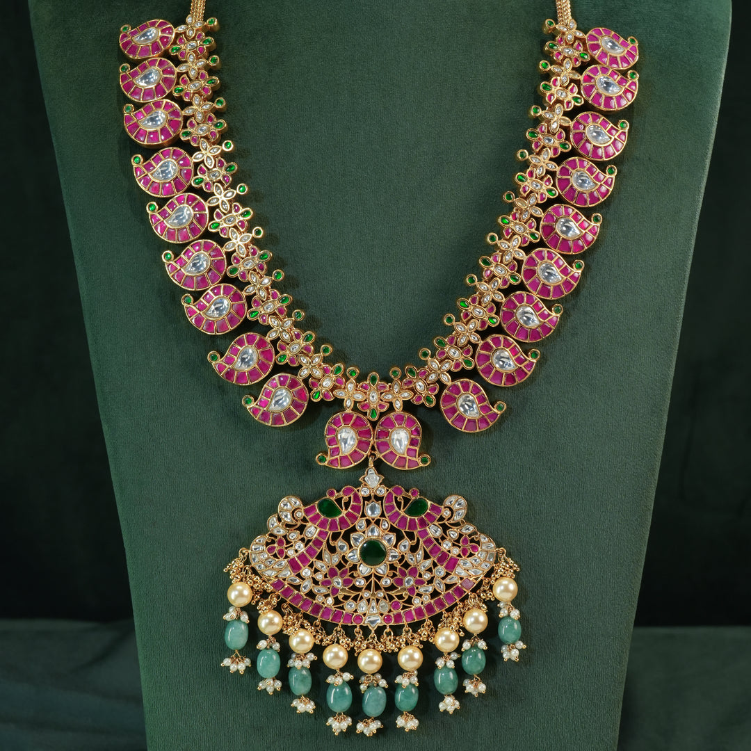 Kundan Mango Necklace