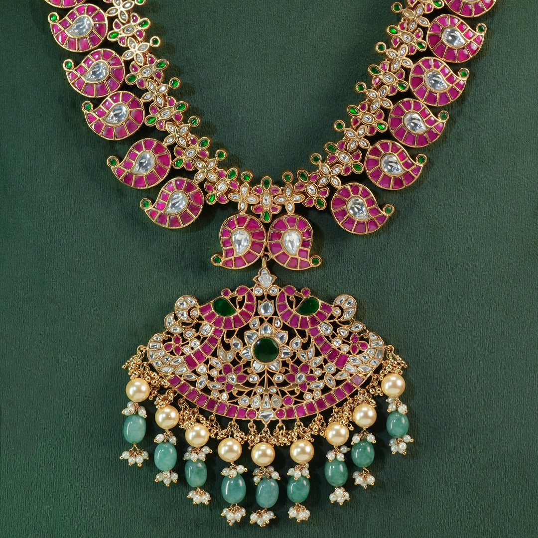 Kundan Mango Necklace