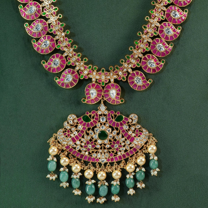 Kundan Mango Necklace