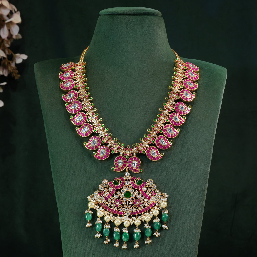 Kundan Mango Necklace