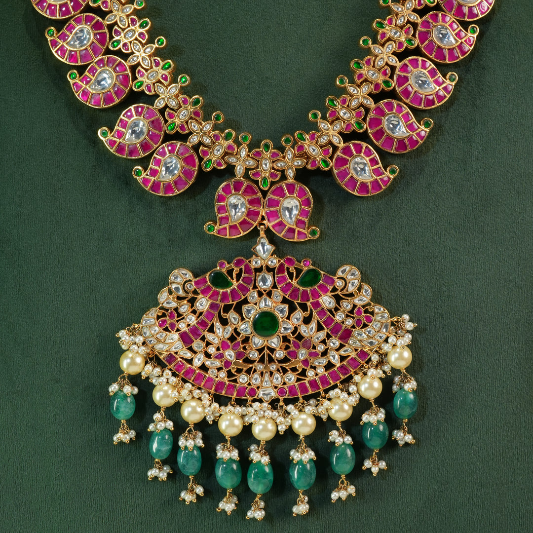 Kundan Mango Necklace
