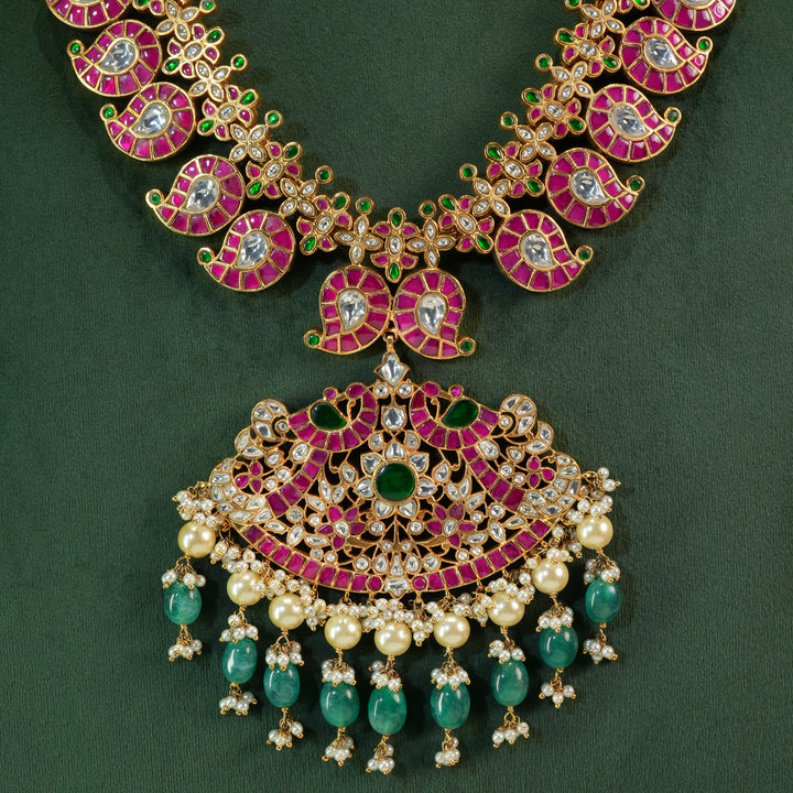 Kundan Mango Necklace
