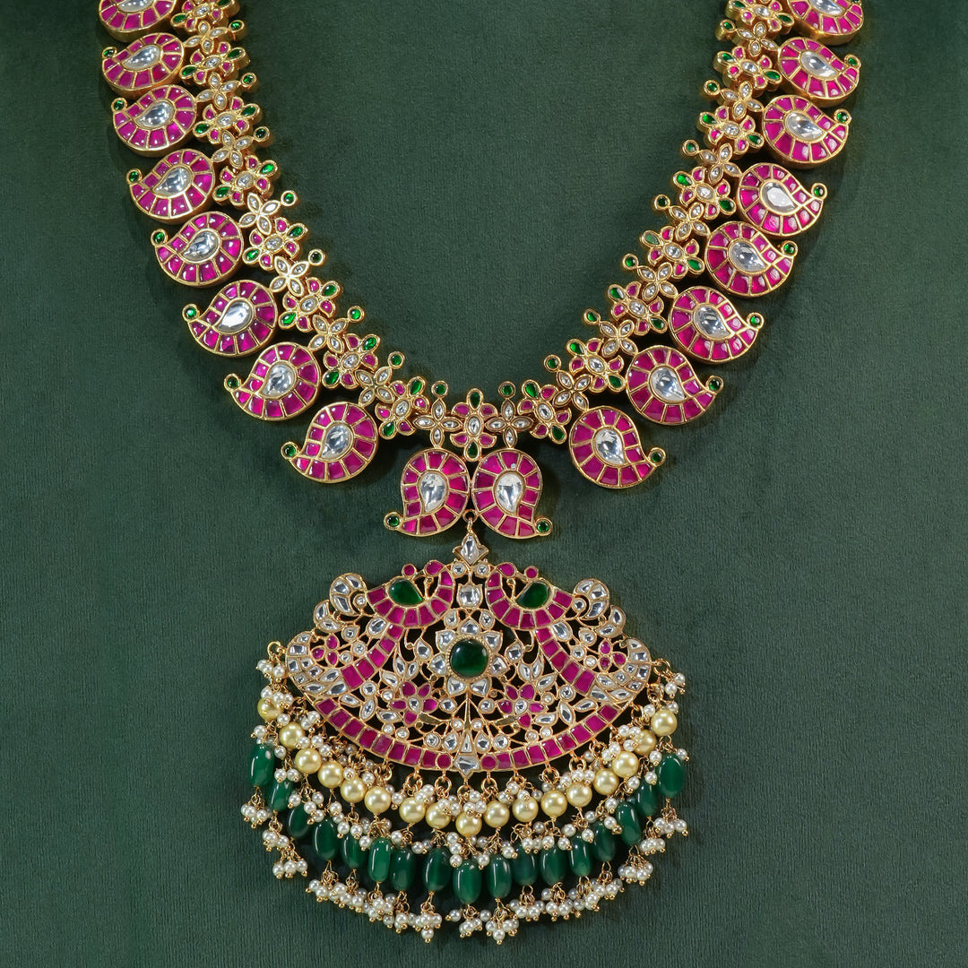 Kundan Mango Necklace