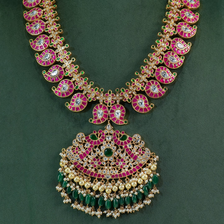 Kundan Mango Necklace