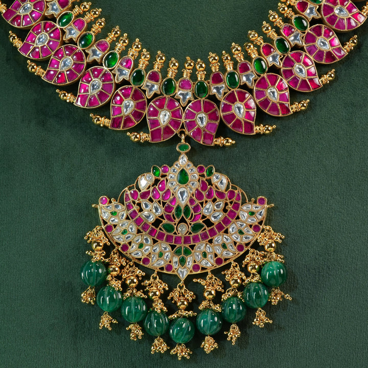 Kundan Mango Necklace