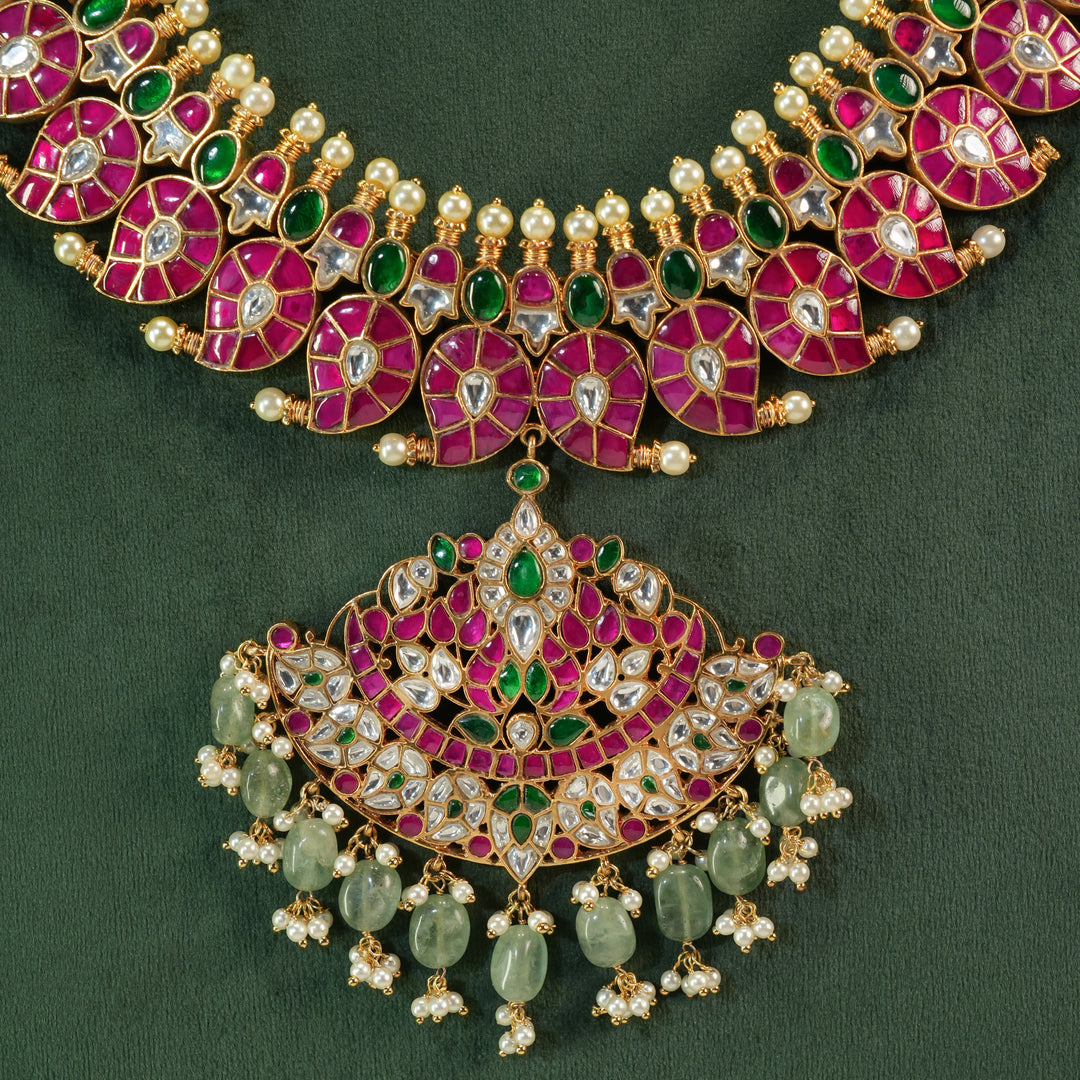 Kundan Mango Necklace