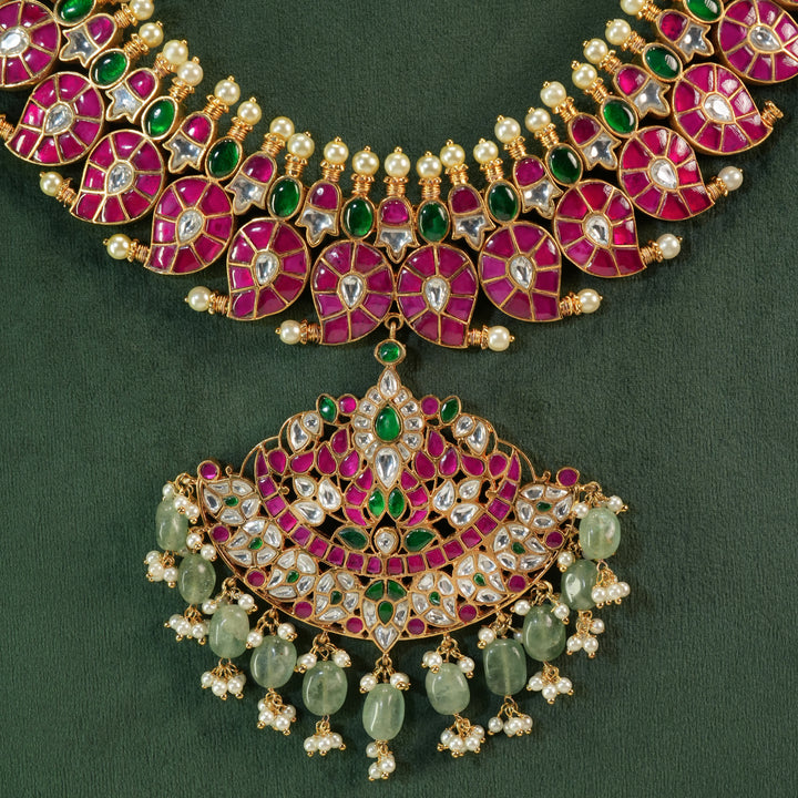 Kundan Mango Necklace