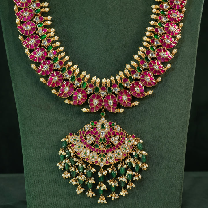 Kundan Mango Necklace