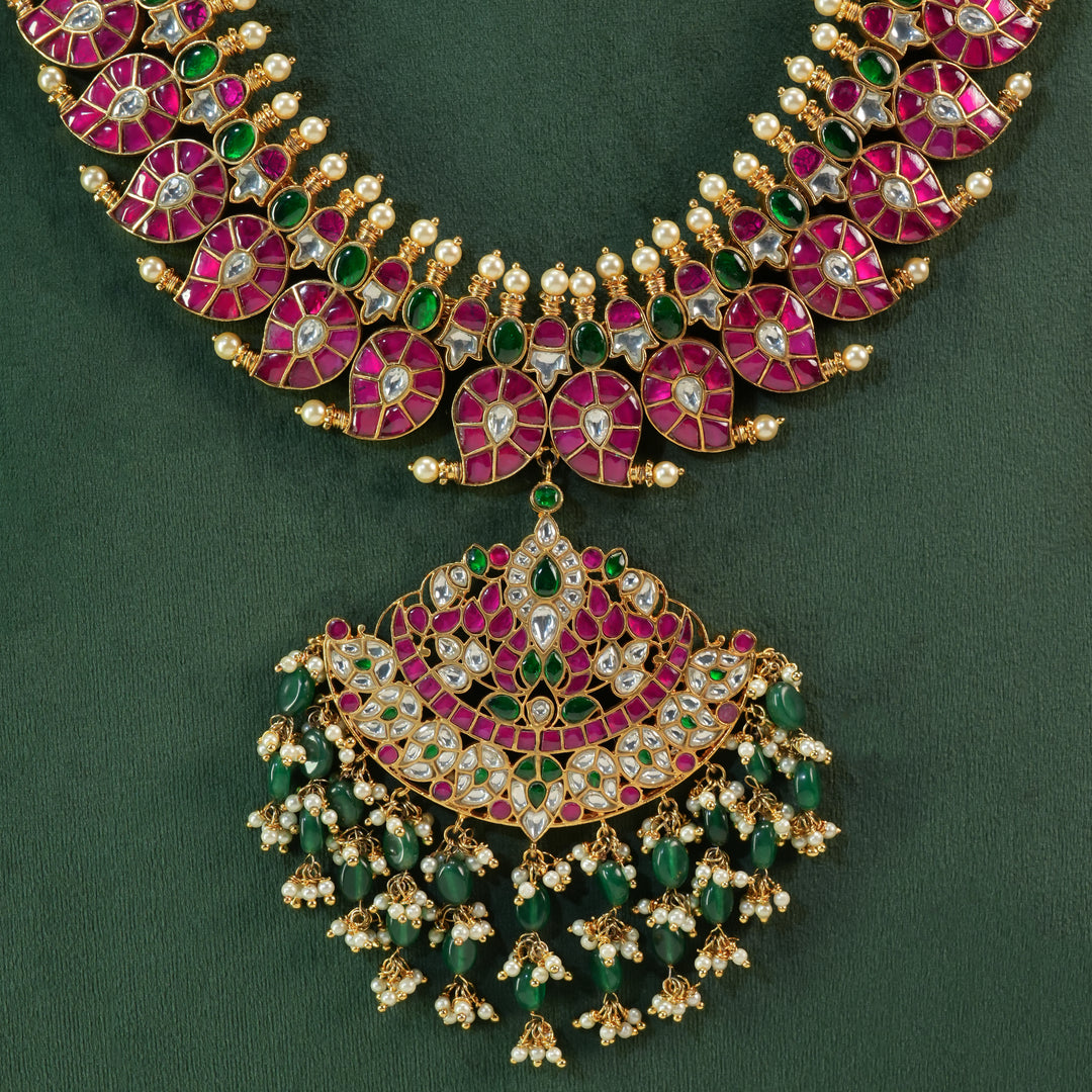 Kundan Mango Necklace