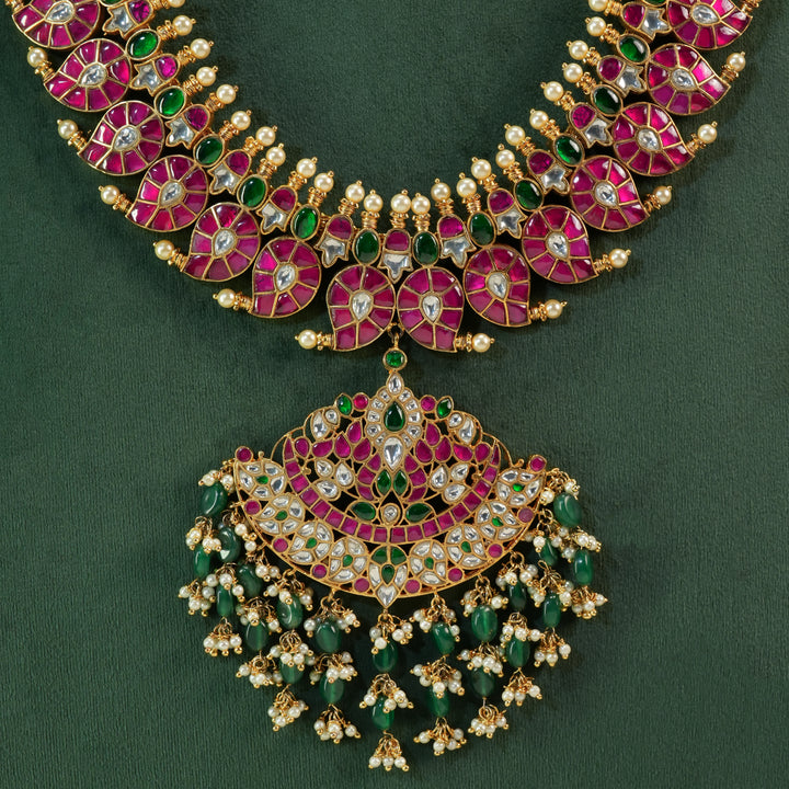 Kundan Mango Necklace