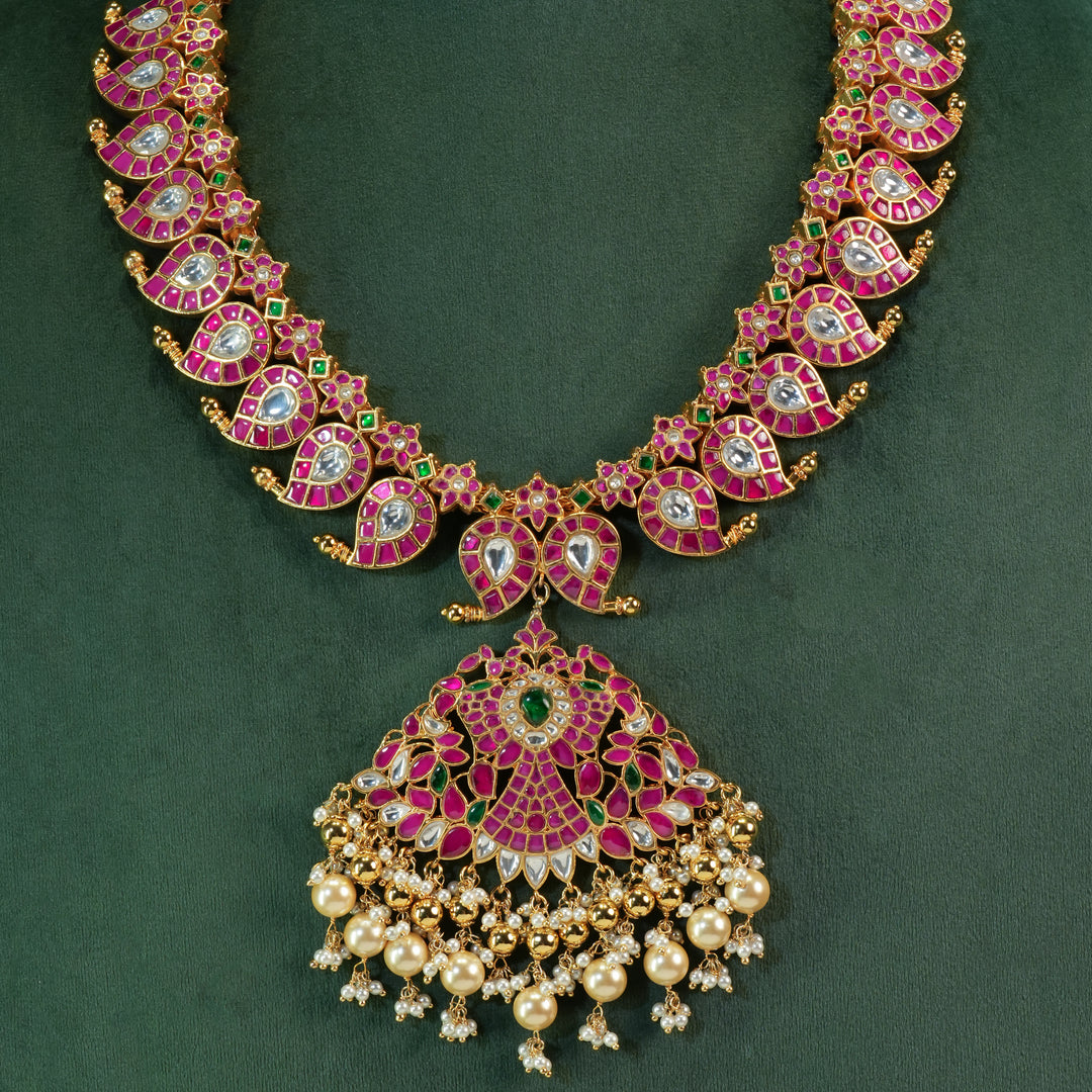 Kundan Mango Necklace