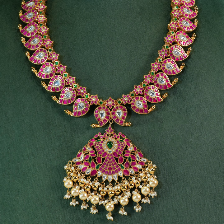 Kundan Mango Necklace