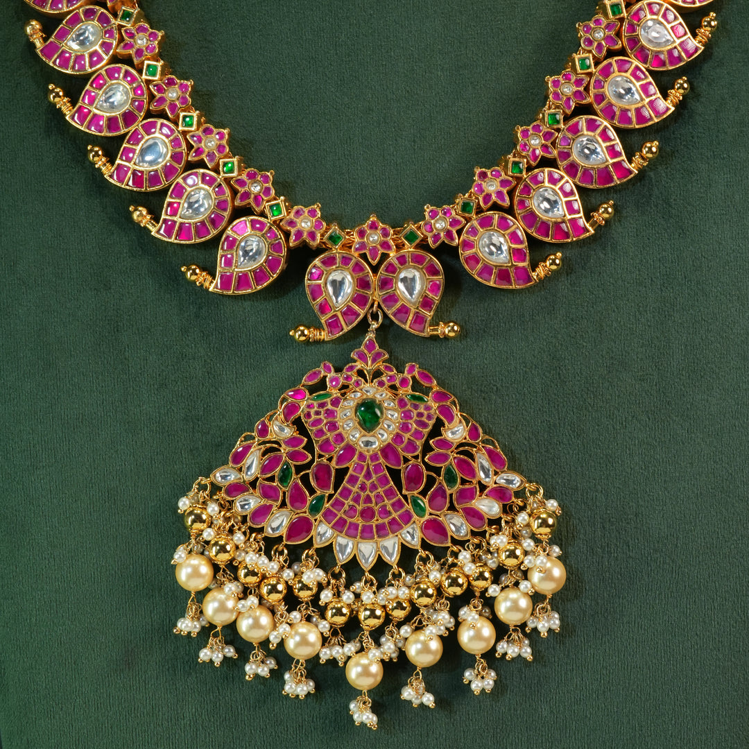 Kundan Mango Necklace