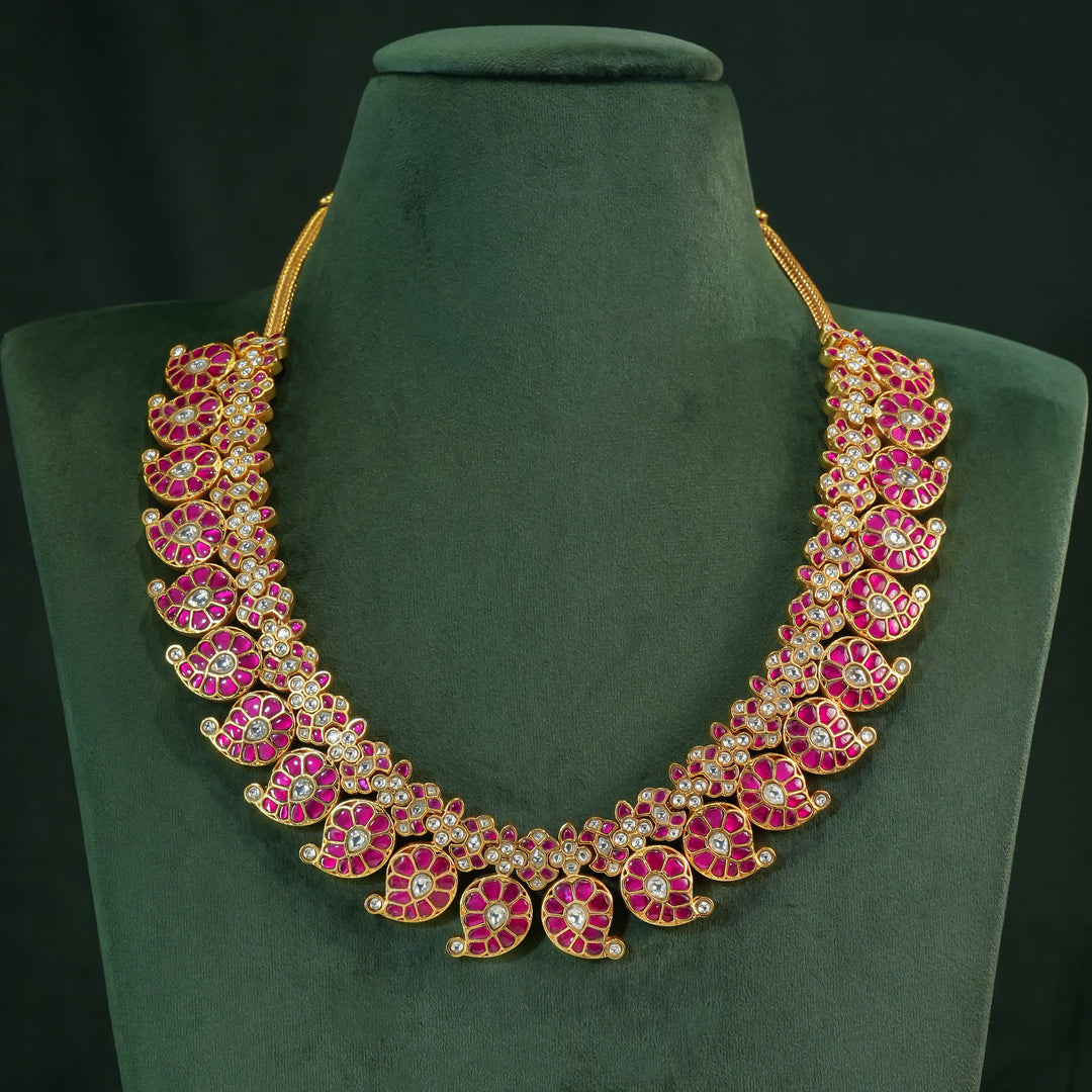 Kundan Mango Necklace