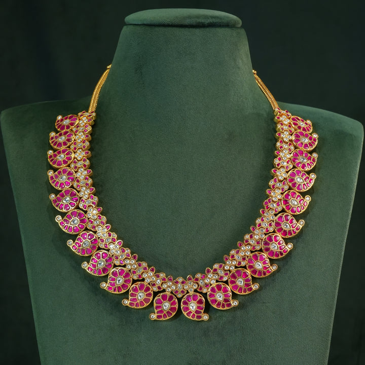 Kundan Mango Necklace