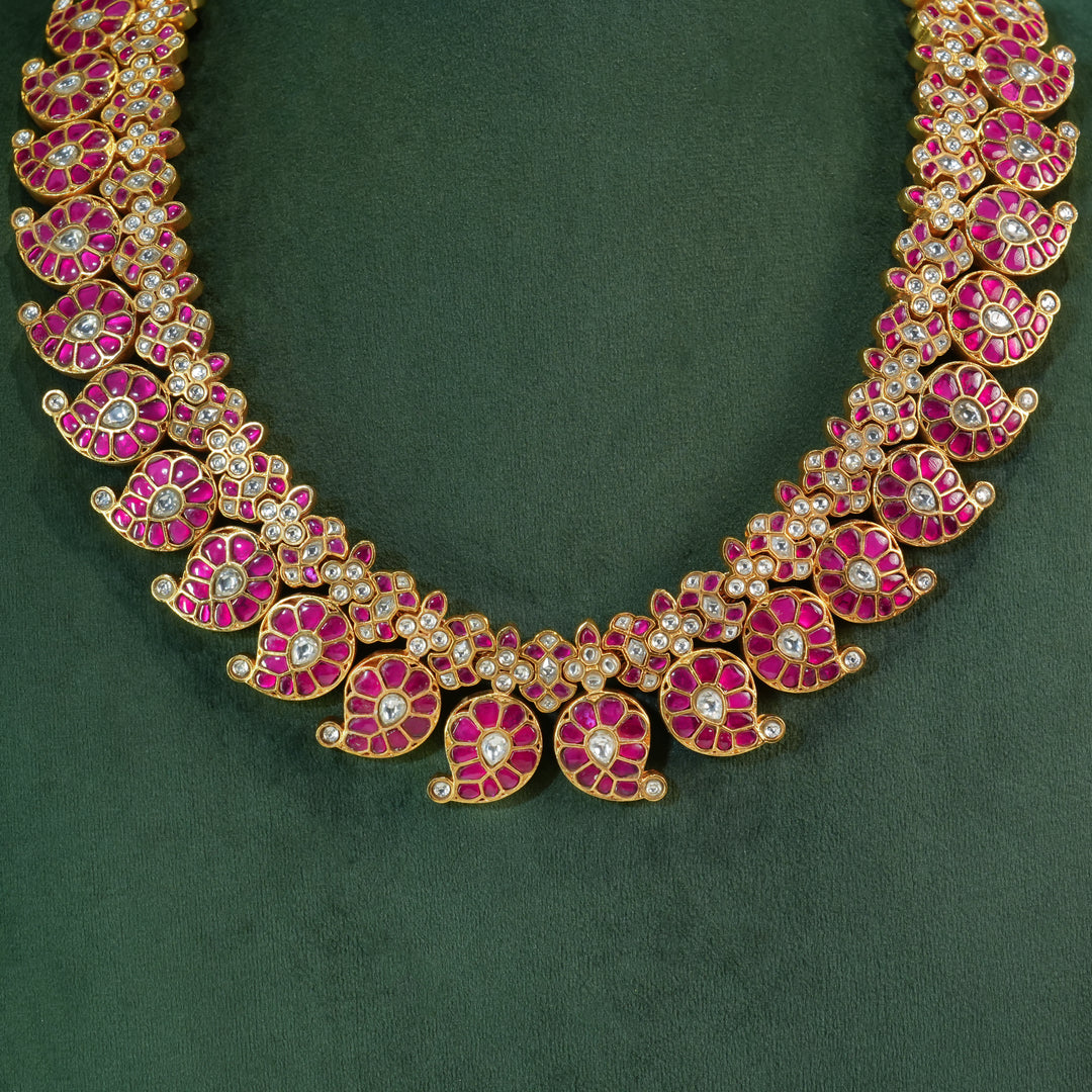 Kundan Mango Necklace