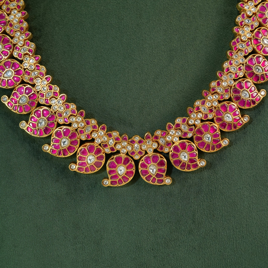 Kundan Mango Necklace