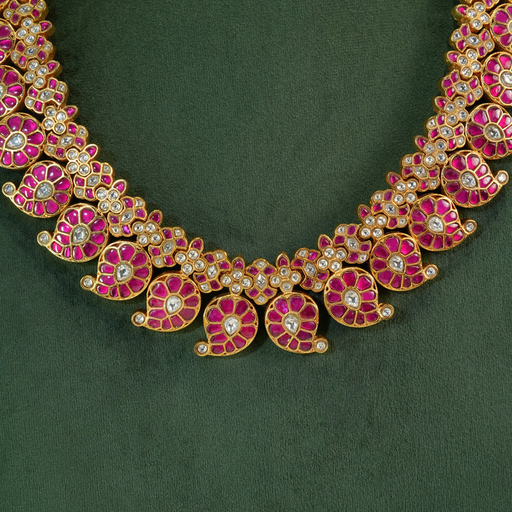 Kundan Mango Necklace