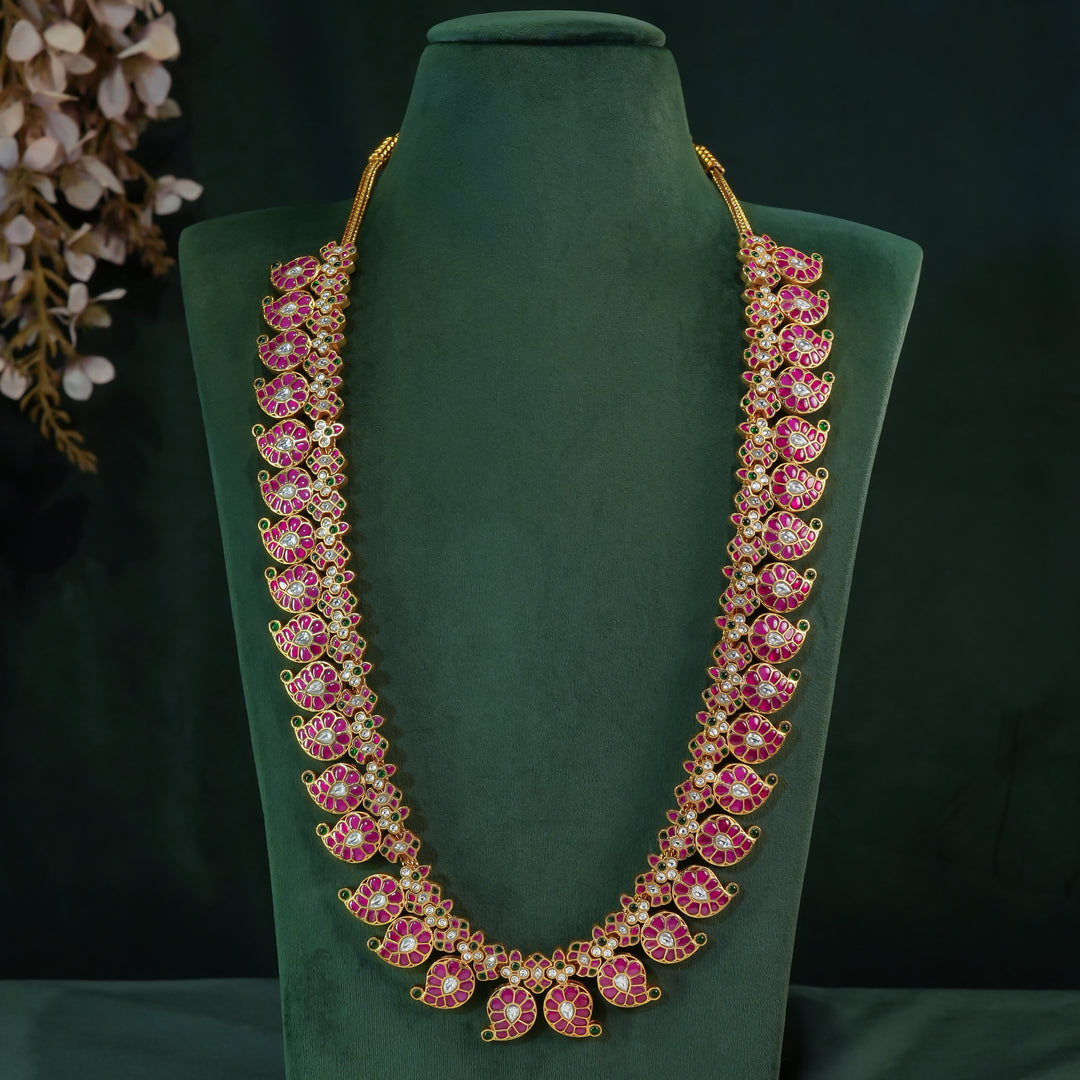 Kundan Mango Necklace