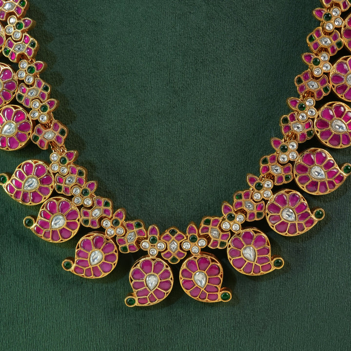 Kundan Mango Necklace