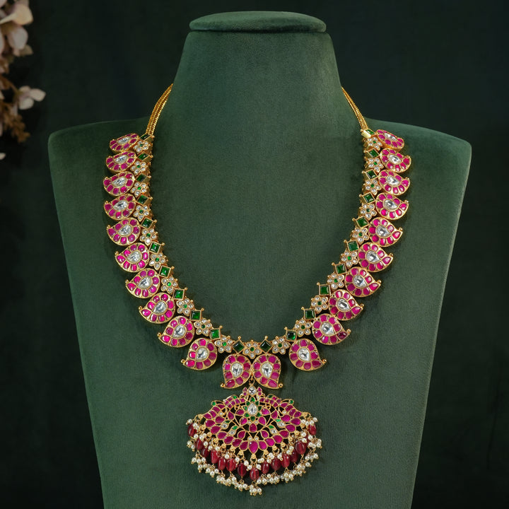 Kundan Mango Necklace