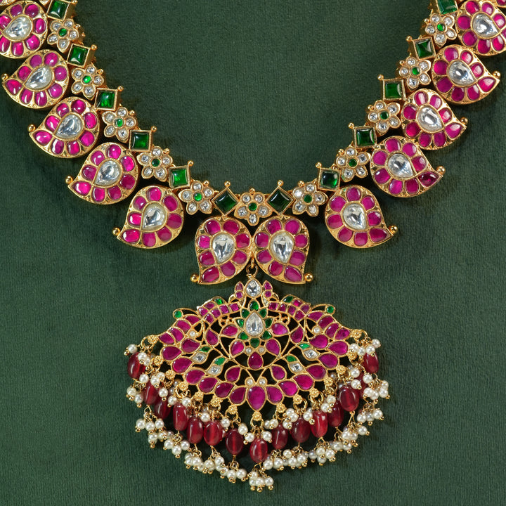 Kundan Mango Necklace