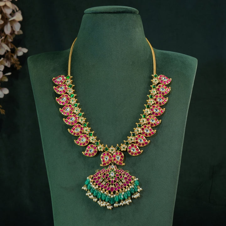 Kundan Mango Necklace