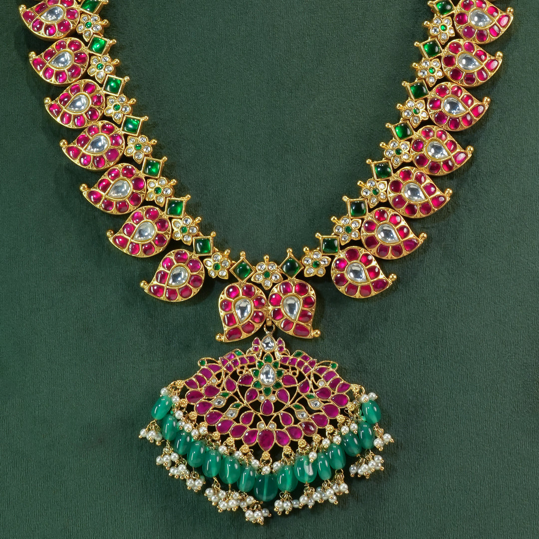 Kundan Mango Necklace
