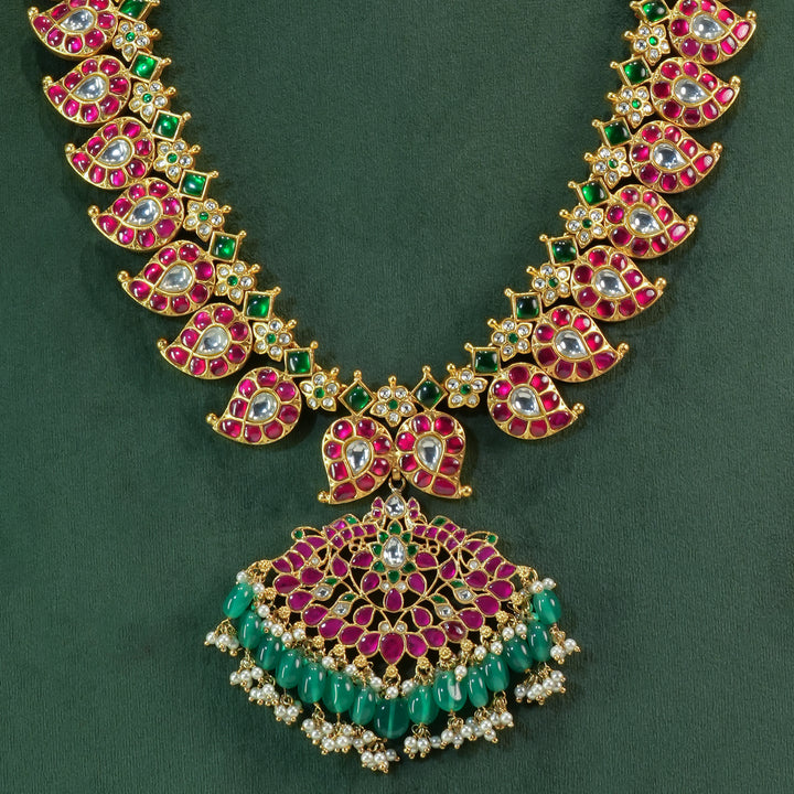 Kundan Mango Necklace