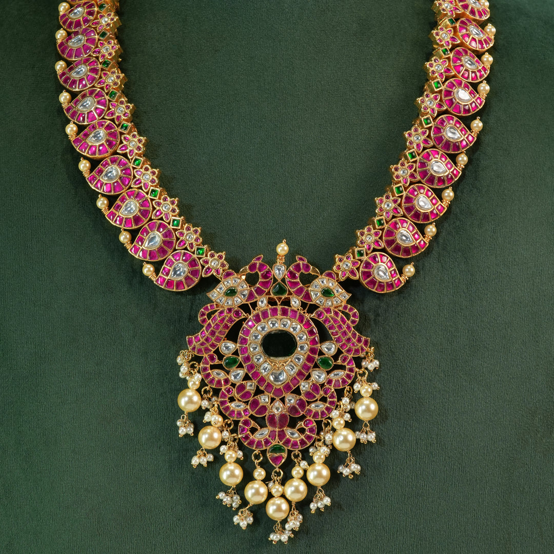 Kundan Mango Necklace