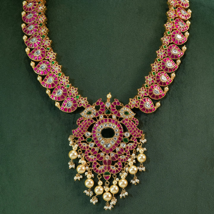 Kundan Mango Necklace