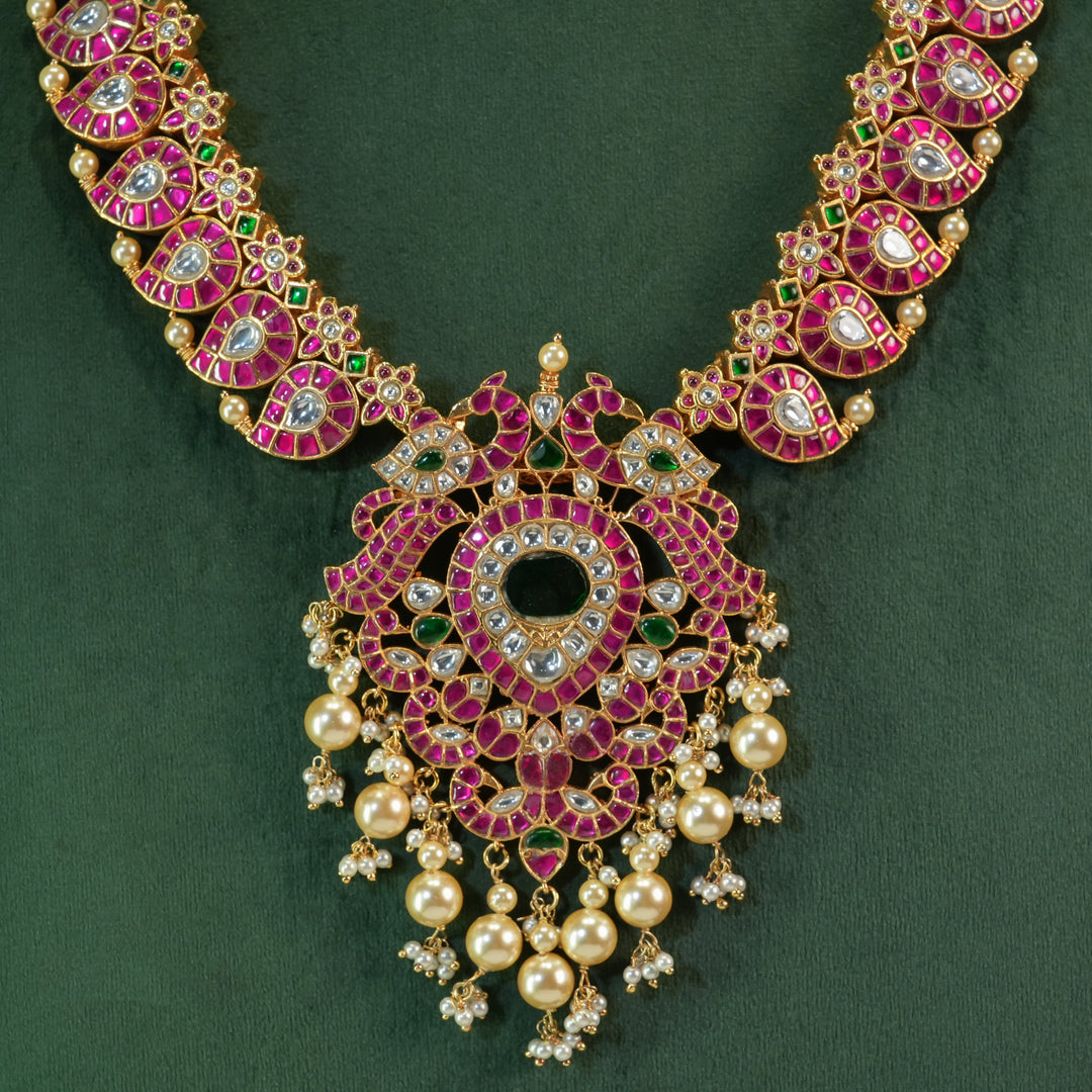 Kundan Mango Necklace