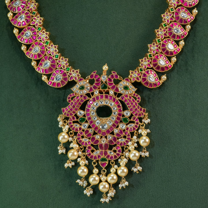 Kundan Mango Necklace