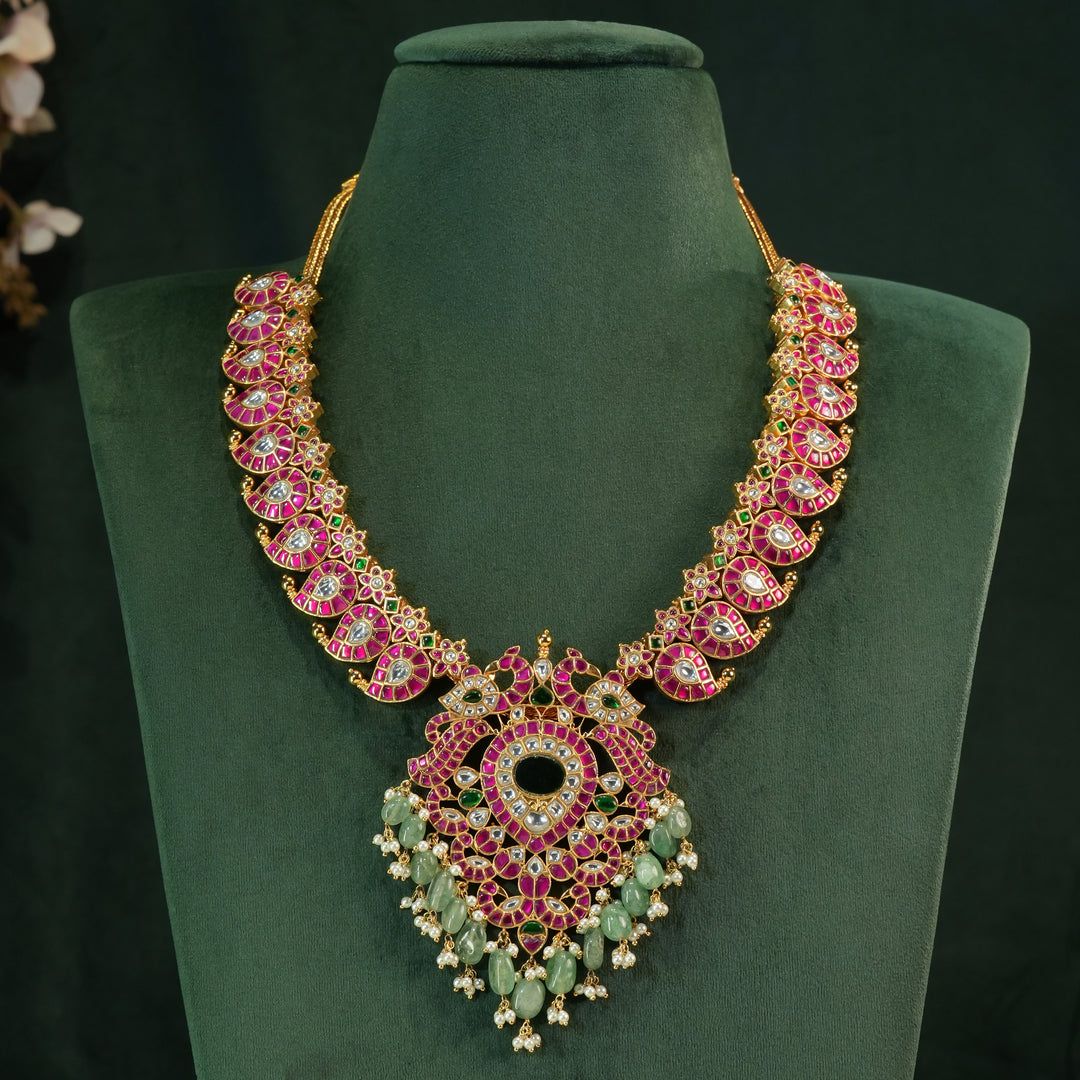 Kundan Mango Necklace