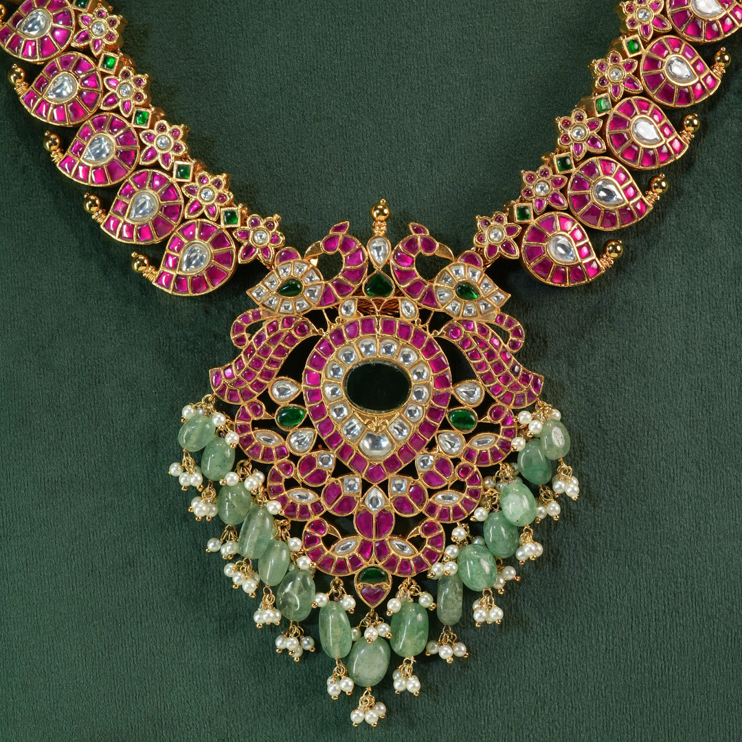 Kundan Mango Necklace