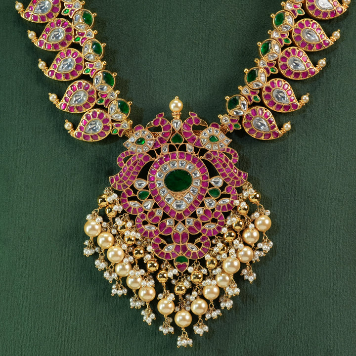 Kundan Mango Necklace