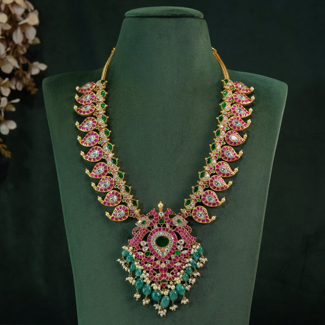 Kundan Mango Necklace