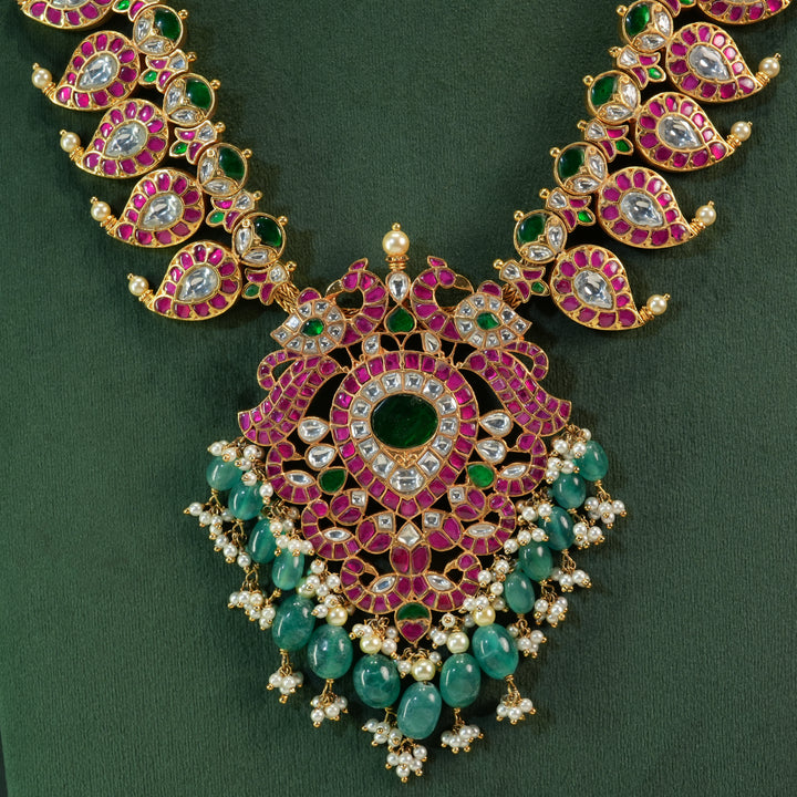 Kundan Mango Necklace