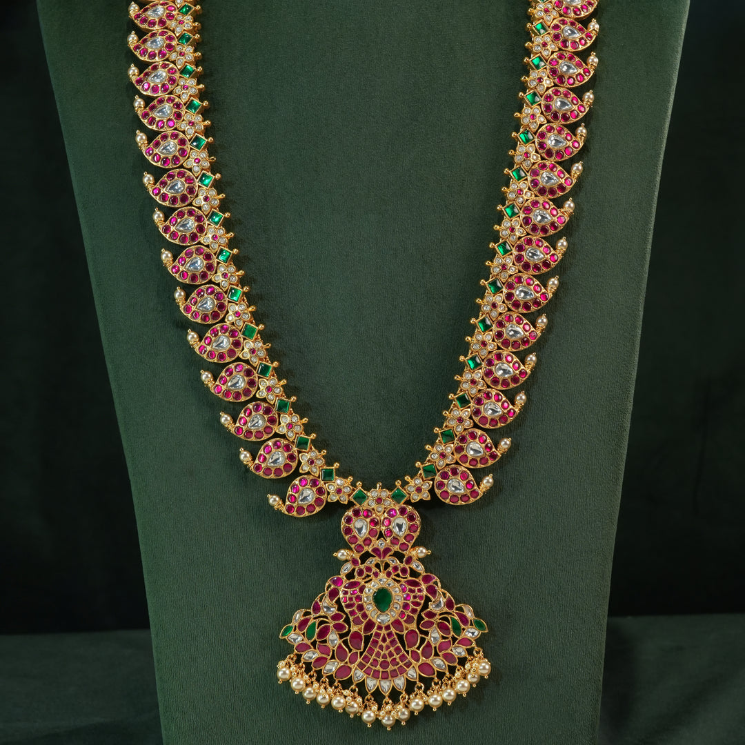 Kundan Mango Necklace