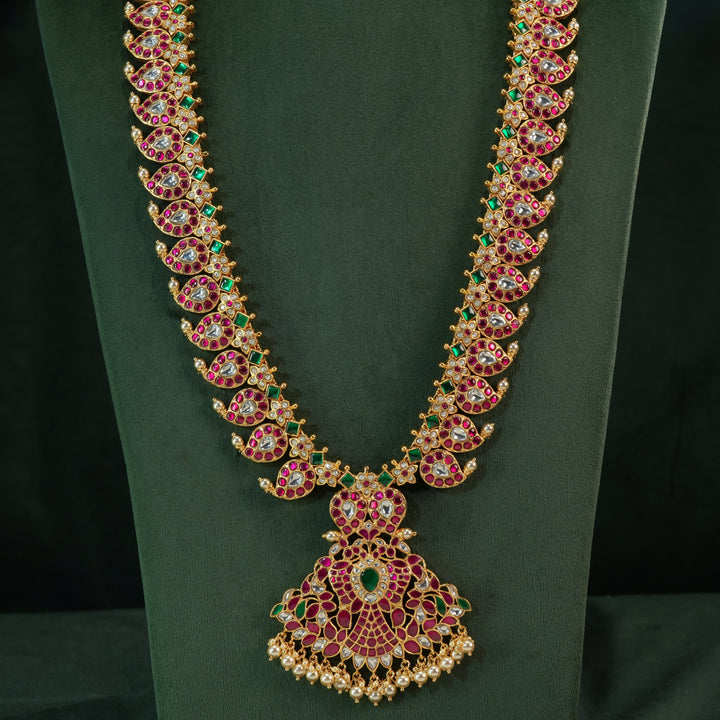 Kundan Mango Necklace