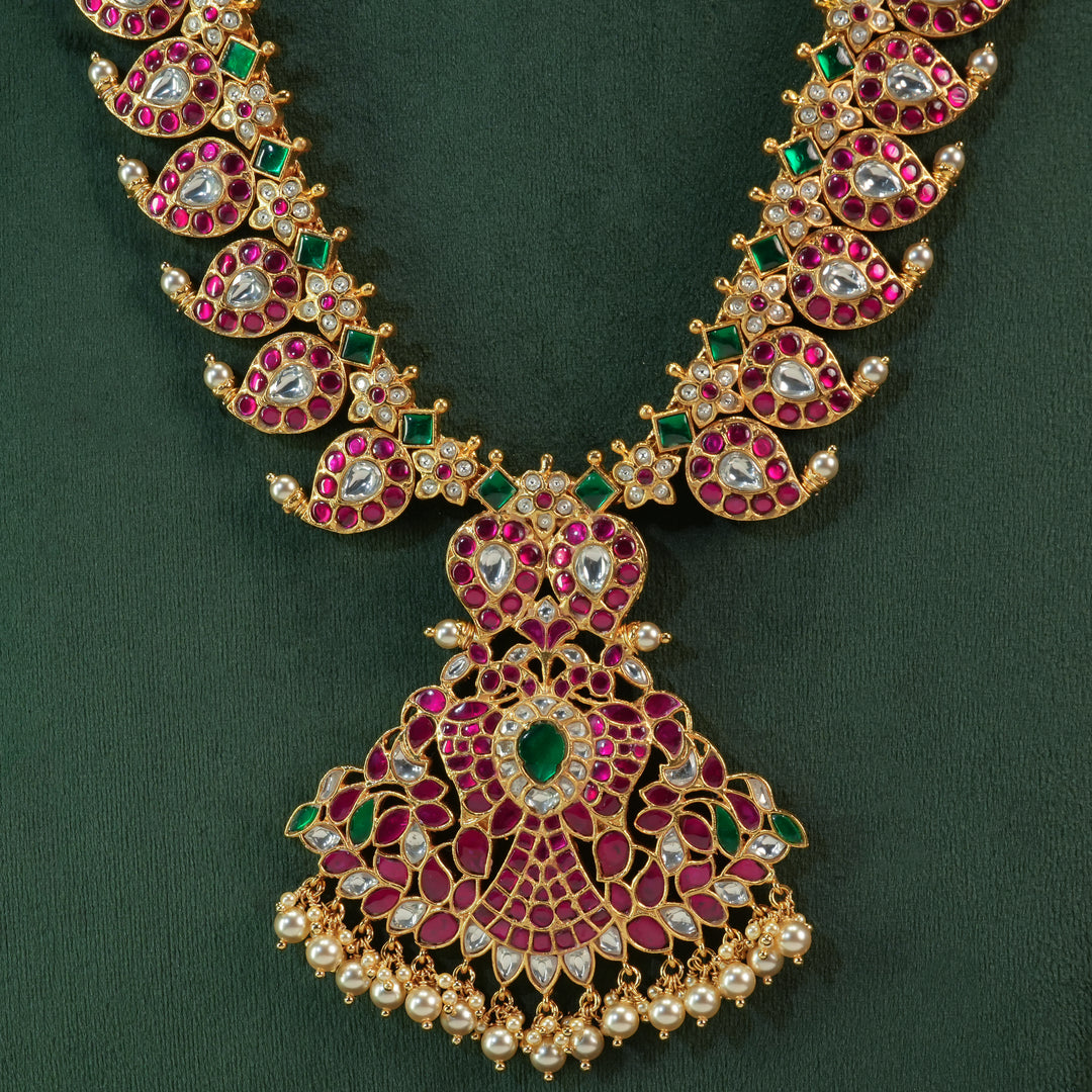 Kundan Mango Necklace