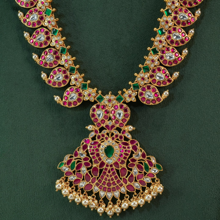 Kundan Mango Necklace