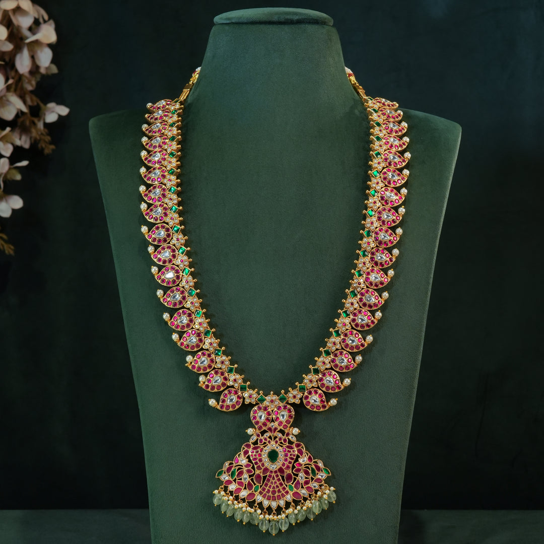 Kundan Mango Necklace