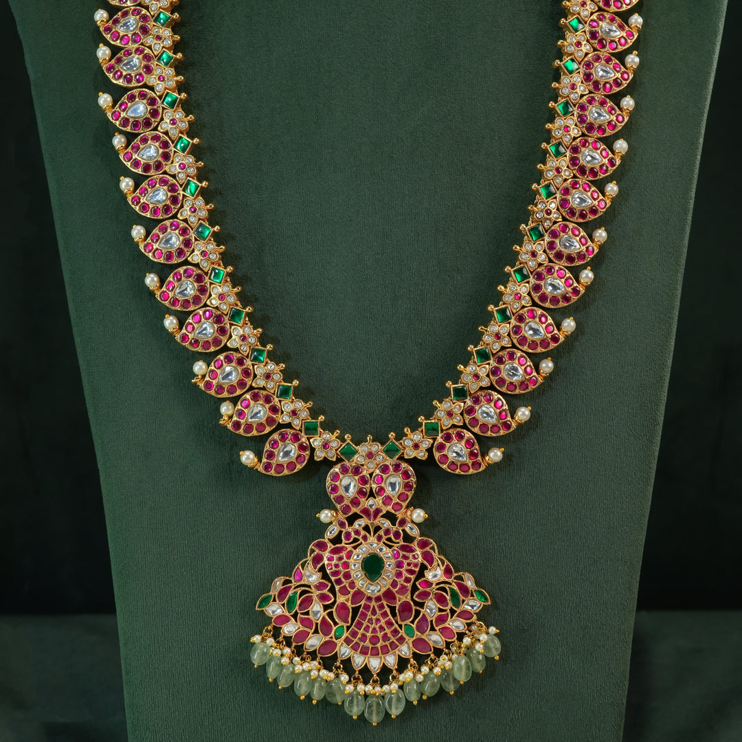 Kundan Mango Necklace