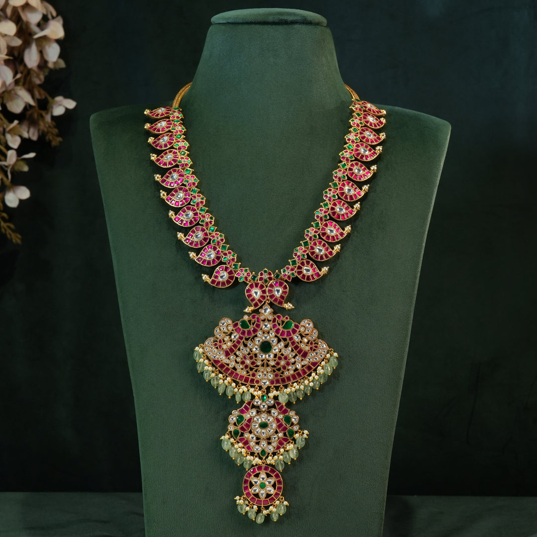 Kundan Mango Necklace